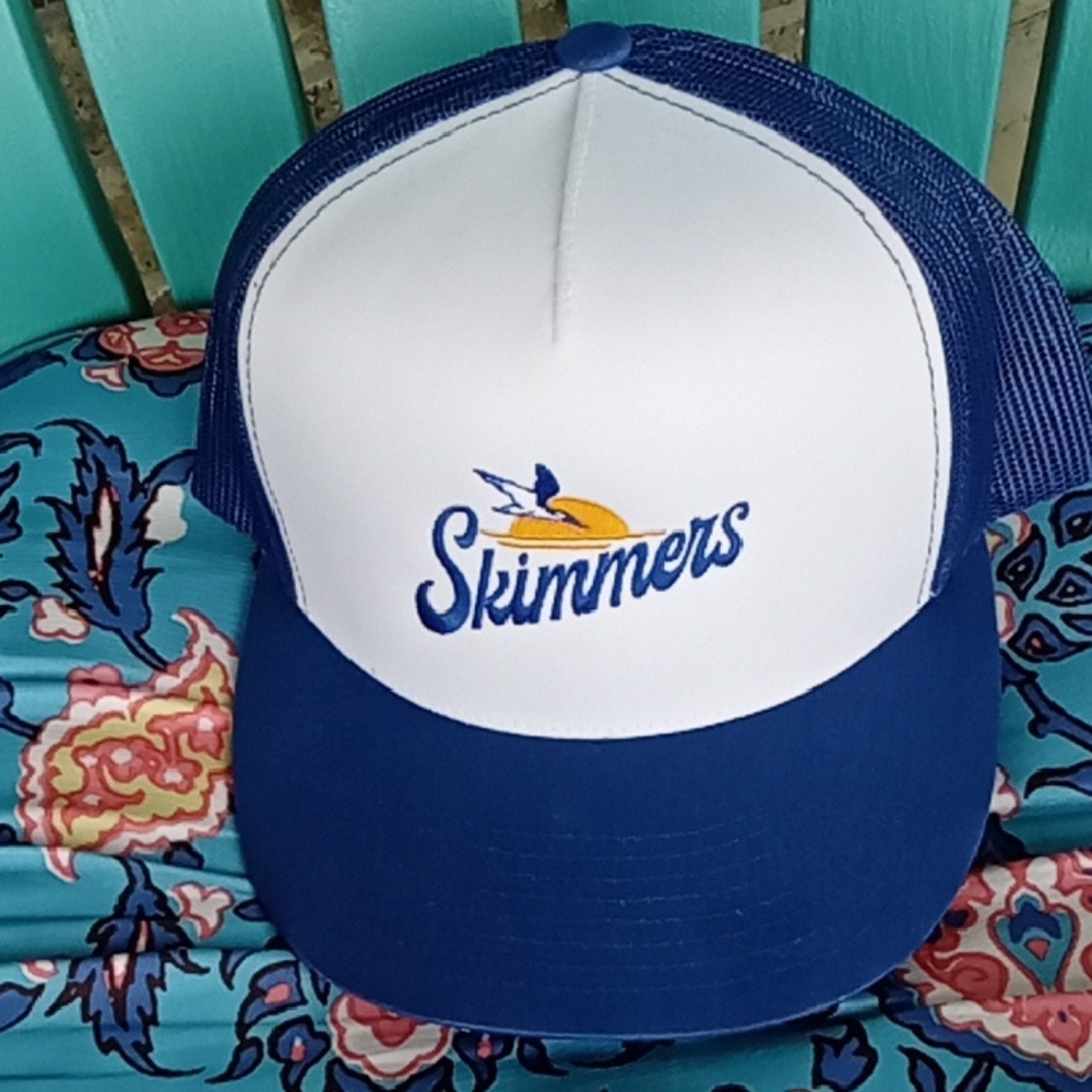 Skimmers Trucker Hat Anheuser Busch NWOT Alcohol Bar Party